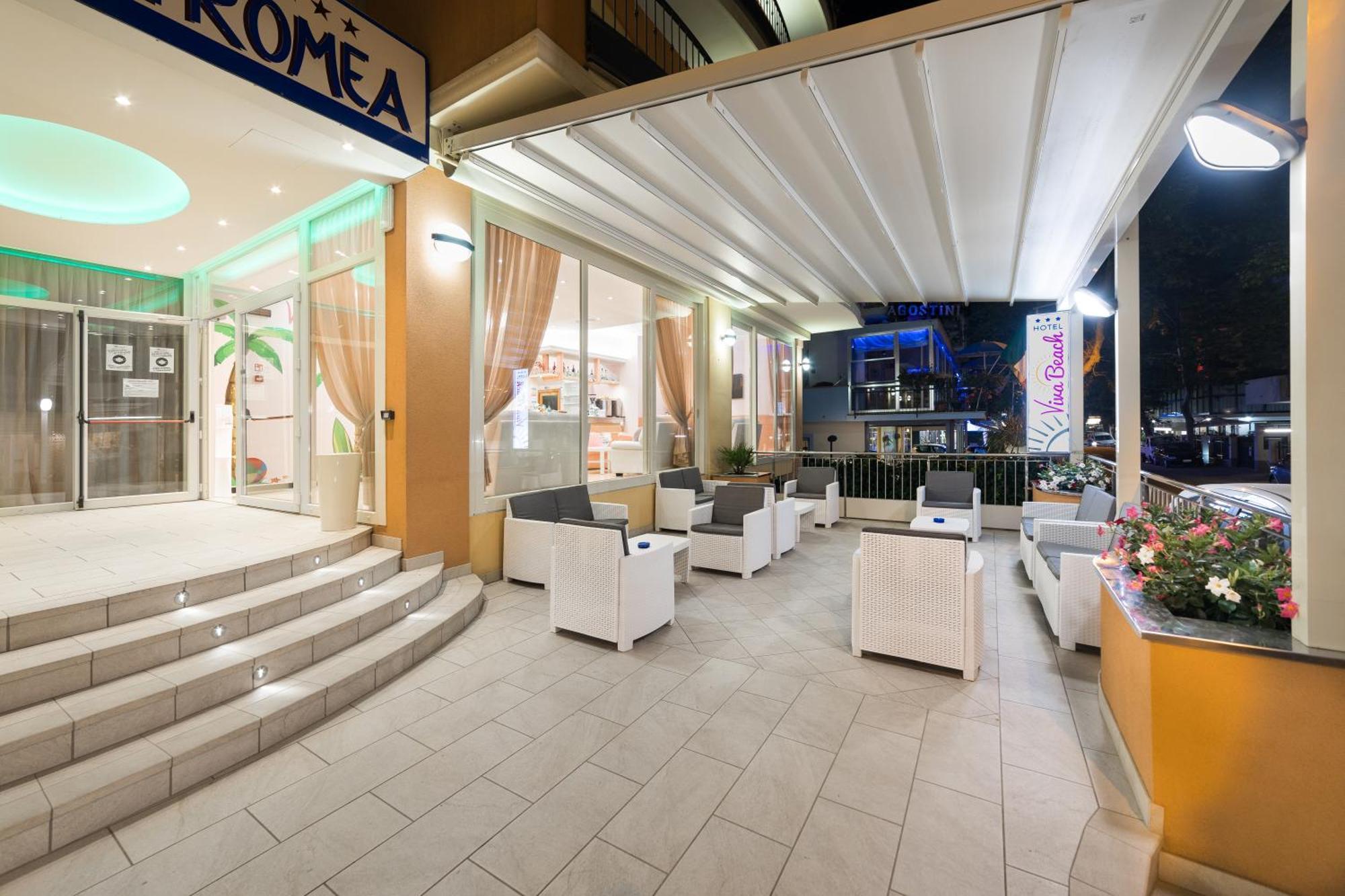 Viva Beach Hotel Rimini Kültér fotó