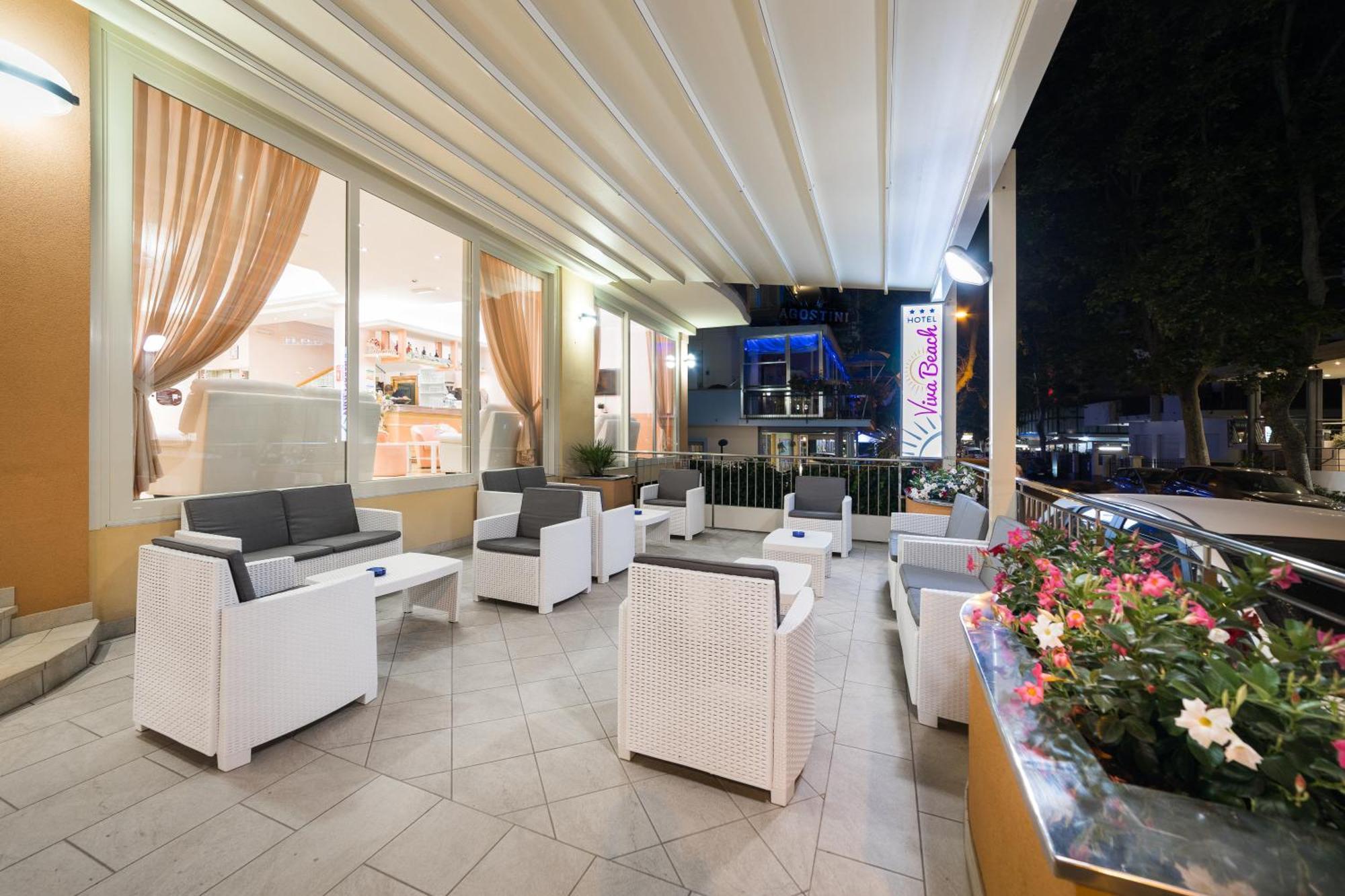 Viva Beach Hotel Rimini Kültér fotó