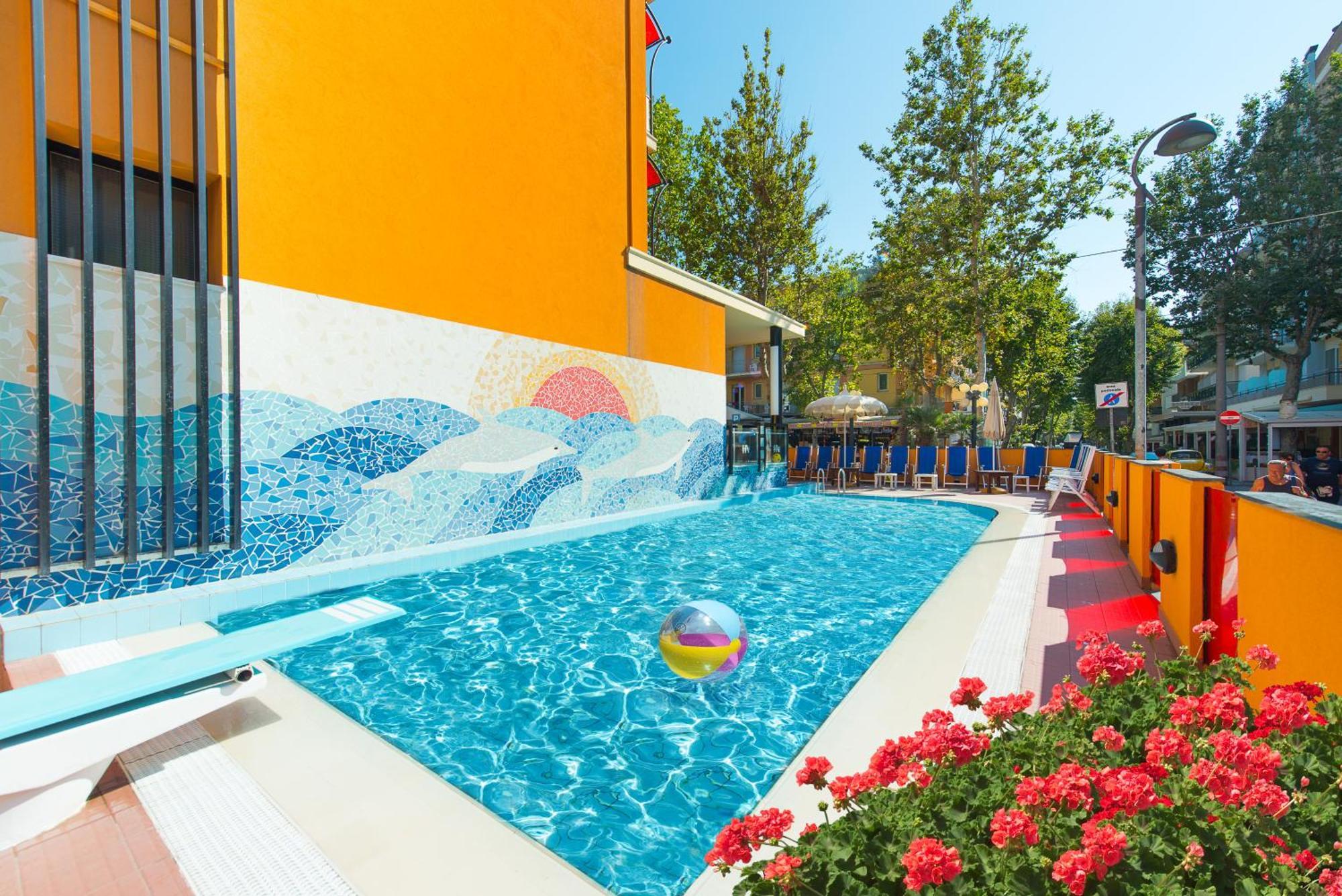 Viva Beach Hotel Rimini Kültér fotó